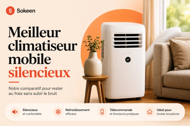Meilleur climatiseur mobile silencieux : notre comparatif 2026 pour dormir au frais sans subir le bruit