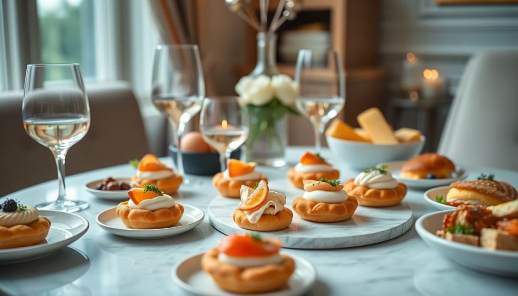 Apéro dernière minute : les mini choux de la mer et 9 idées chics sans stress