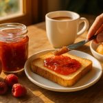 Confiture express pêche-framboise : la recette qui fait ressembler chaque matin à un matin d&rsquo;été