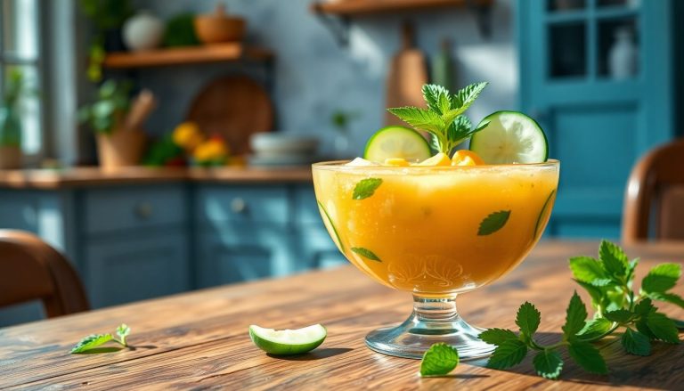 Gaspacho de melon, concombre et menthe : la soupe froide qui défie la canicule