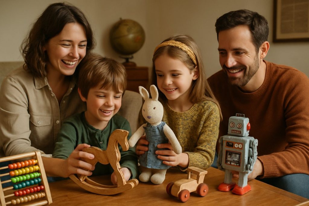 Jouets vintage et DIY enfants : quand la récré rétro fait craquer toute la famille