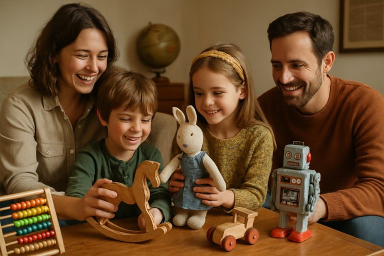 Jouets vintage et DIY enfants : quand la récré rétro fait craquer toute la famille