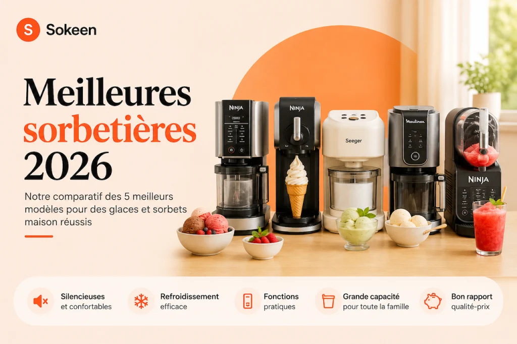 Meilleures sorbetières : notre comparatif des modèles les plus intéressants du moment