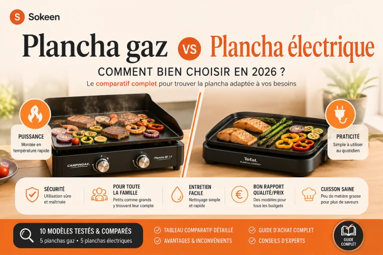 Plancha gaz vs plancha électrique : comment bien choisir ?