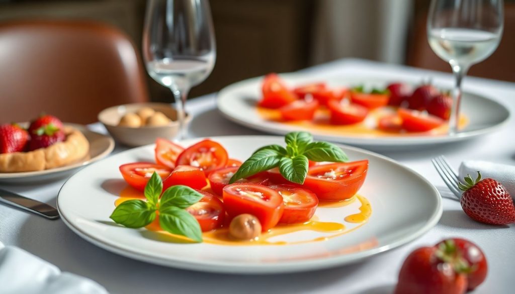 Carpaccio de tomates et fraises : l&rsquo;entrée inattendue qui va surprendre vos invités