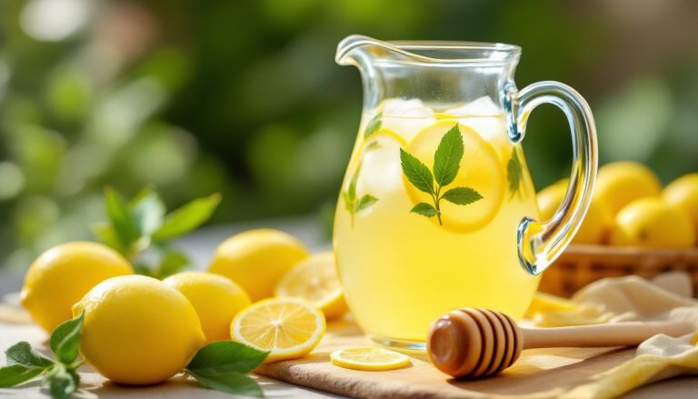 Citronnade maison sans sucre : la recette fraîche et naturelle de l&rsquo;été