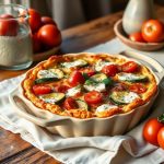 Clafoutis salé courgette, tomate et chèvre : le dîner léger parfait pour les soirs d&rsquo;été