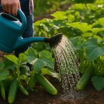 Des courgettes et des concombres plus vigoureux ? Tout pourrait dépendre du moment où vous les arrosez