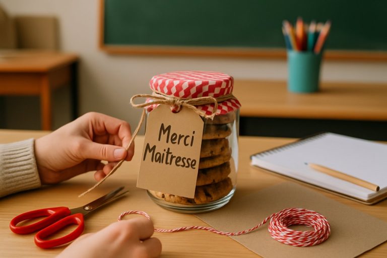 DIY cadeau de fin d&rsquo;année pour la Maîtresse : les meilleures idées créatives et originales en 2026