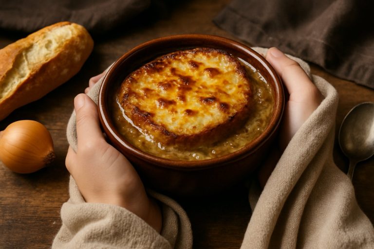 Soupe à l&rsquo;oignon gratinée : la recette authentique qui réchauffe vraiment