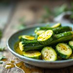 Courgettes crues marinées : 15 minutes suffisent pour transformer complètement leur texture