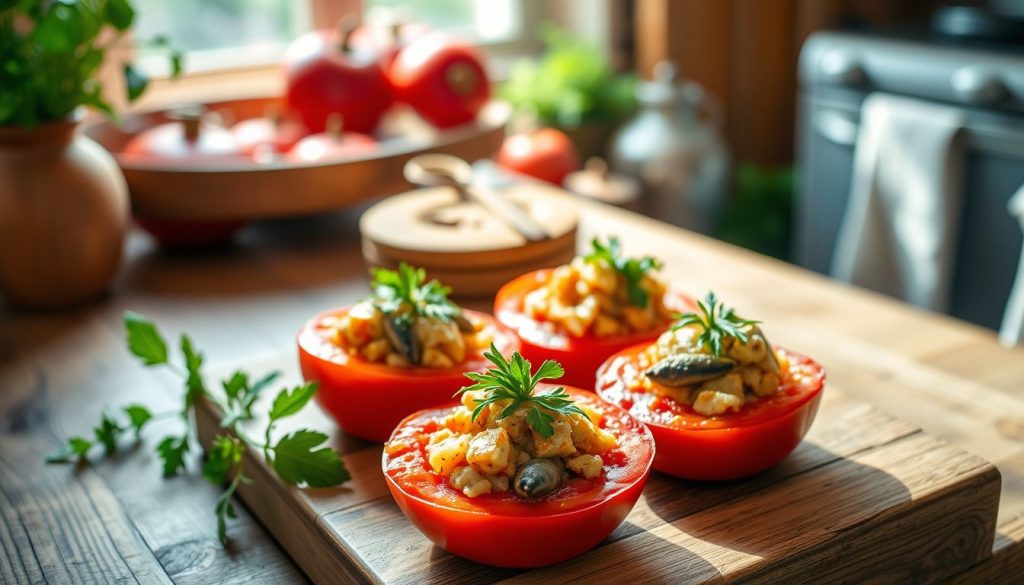 Envie de tomates farcies plus légères ? Cette version à la sardine pourrait devenir votre préférée