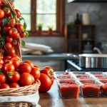 Je ne savais plus quoi faire de toutes mes tomates… jusqu&rsquo;à ce que je découvre cette sauce à congeler en portions