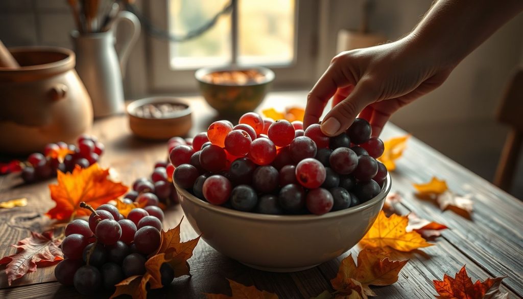 Raisins trop mûrs : la recette d&rsquo;automne en 15 minutes pour ne plus jamais les jeter