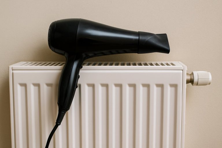 Sèche-cheveux sur les radiateurs : le geste surprenant à faire avant le retour du froid