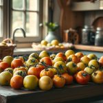 Tomates vertes en fin de saison : comment les faire mûrir à l&rsquo;intérieur sans les perdre