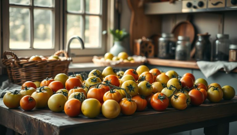 Tomates vertes en fin de saison : comment les faire mûrir à l&rsquo;intérieur sans les perdre